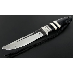 БРУТАЛЬНИЙ ніж ручної роботи майстра студії Fomenko Knifes, сталь - N690, 60-61 HRC. Photo 2